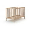 Lit bebe 60x120 Webaby AT4 Hêtre brut