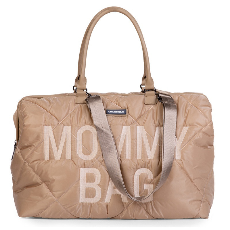 Sac à langer Mommy Bag CHILDHOME Matelassé Beige