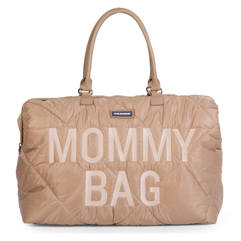 Sac à langer Mommy Bag CHILDHOME Matelassé Beige