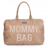 Sac à langer Mommy Bag CHILDHOME Matelassé Beige