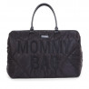 Sac à langer Mommy Bag CHILDHOME Matelassé Noir