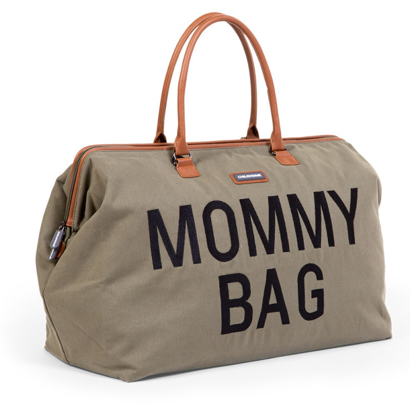 Sac à langer Mommy Bag CHILDHOME Canvas Kaki