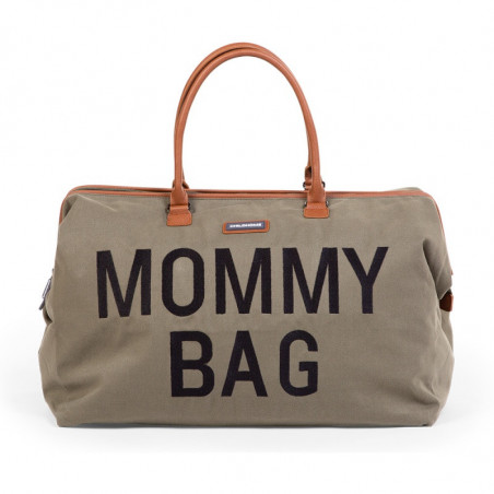 Sac à langer Mommy Bag CHILDHOME Canvas Kaki