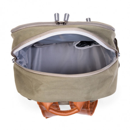 Sac à dos Daddy Bag CHILDHOME Canvas Kaki