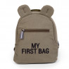 Sac à dos My first bag CHILDHOME Canvas Kaki
