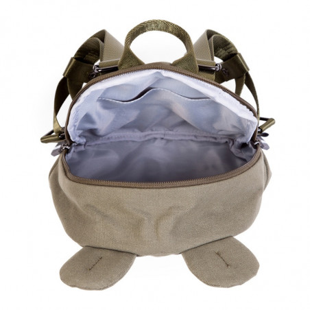 Sac à dos My first bag CHILDHOME Canvas Kaki