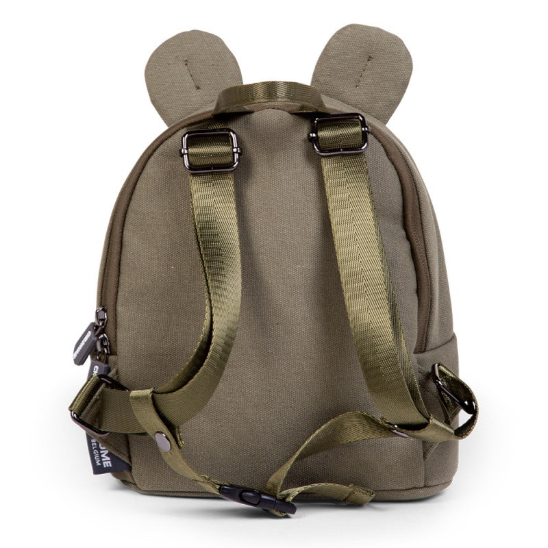 Sac à dos My first bag CHILDHOME Canvas Kaki