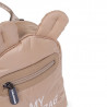 Sac à dos My first bag CHILDHOME Matelassé Beige