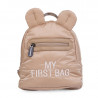 Sac à dos My first bag CHILDHOME Matelassé Beige
