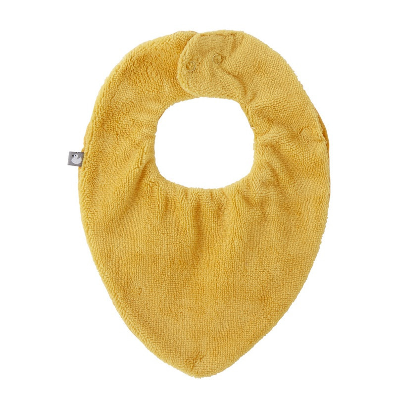 Bavoir bandana bambou/gaze BB&CO Mix & Match Moutarde