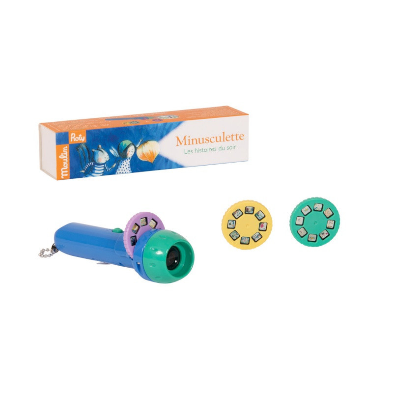 Lampe à histoires Minusculette MOULIN ROTY École des loisirs