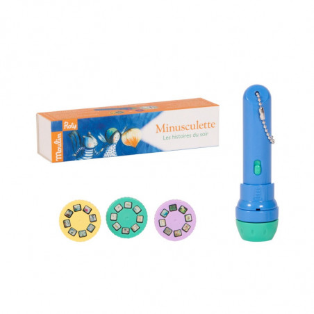 Lampe à histoires Minusculette MOULIN ROTY École des loisirs