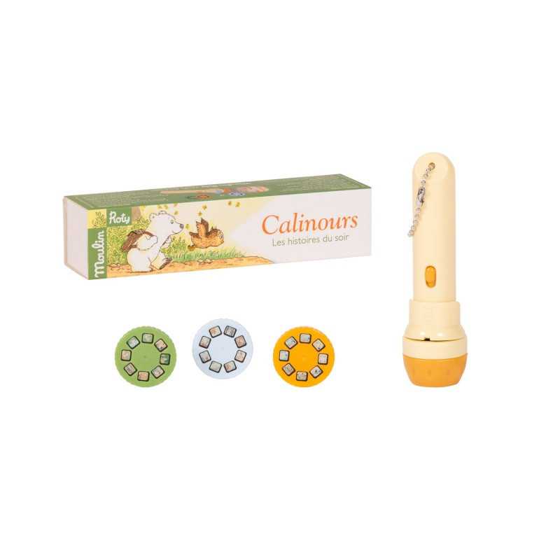 Lampe à histoires Calinours MOULIN ROTY École des loisirs