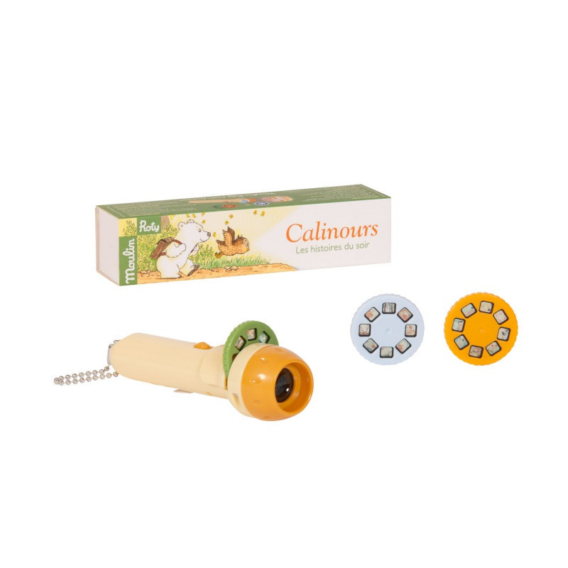 Lampe à histoires Calinours MOULIN ROTY École des loisirs