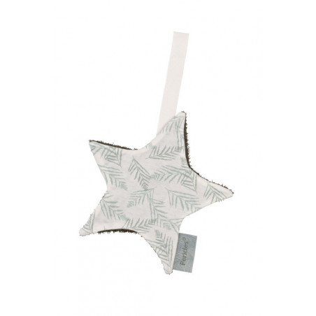 Doudou attache-tétine PERICLES Moss allover