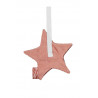 Doudou attache-tétine PERICLES Blush checker