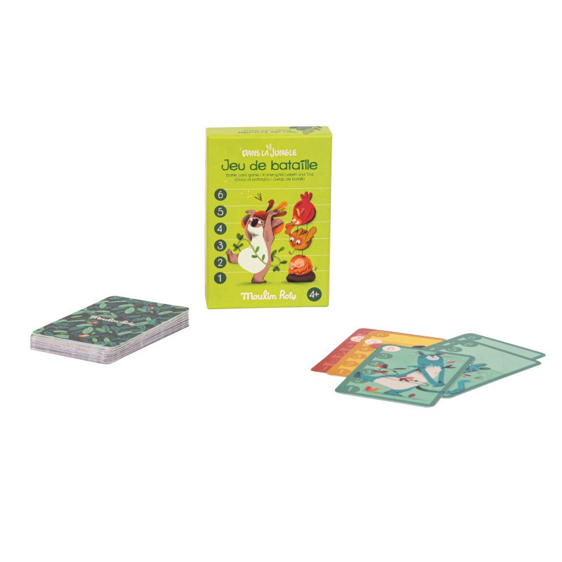 Jeu de bataille MOULIN ROTY Dans la jungle