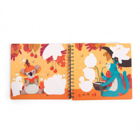 Peinture pinceau magique MOULIN ROTY Dans la jungle