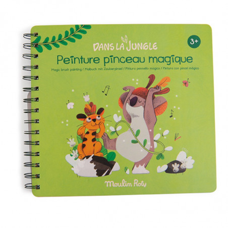 Peinture pinceau magique MOULIN ROTY Dans la jungle