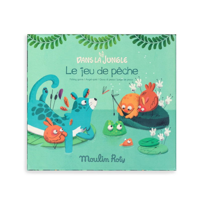 Jeu de pêche à la ligne MOULIN ROTY Dans la jungle