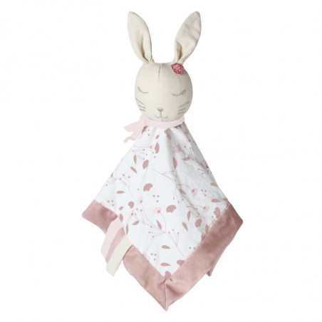 Doudou Lili lapin TROIS KILOS SEPT Rose et Lili