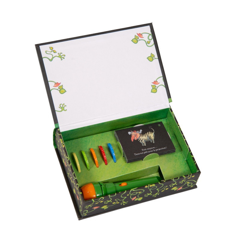 Livre lampe à histoires Cornebidouille MOULIN ROTY École des loisirs