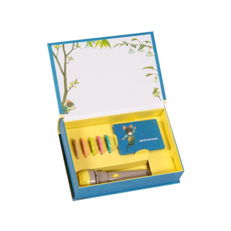 Livre lampe à histoires Souris MOULIN ROTY École des loisirs