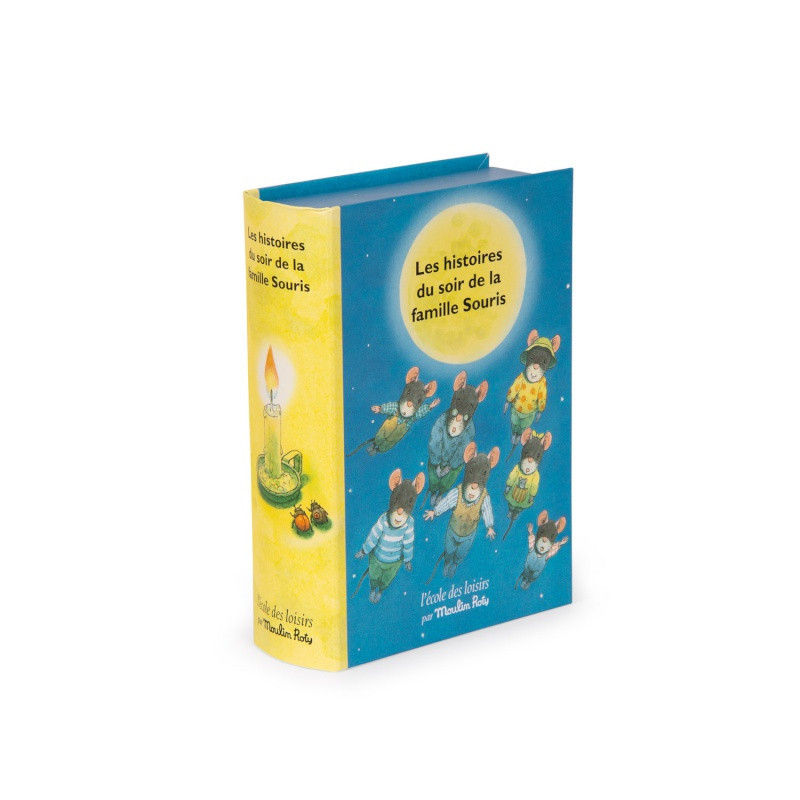 Livre lampe à histoires Souris MOULIN ROTY École des loisirs