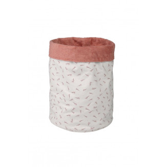 Corbeille de rangement large PERICLES Blush allover