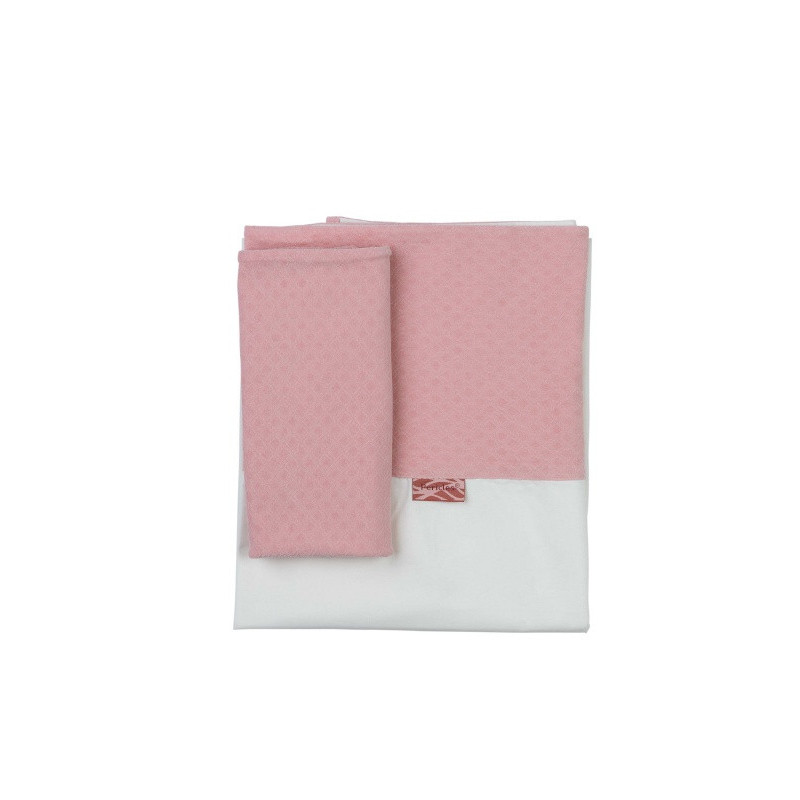Parure de lit + taie PERICLES Blush square