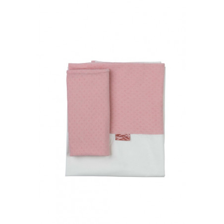 Parure de lit + taie PERICLES Blush square