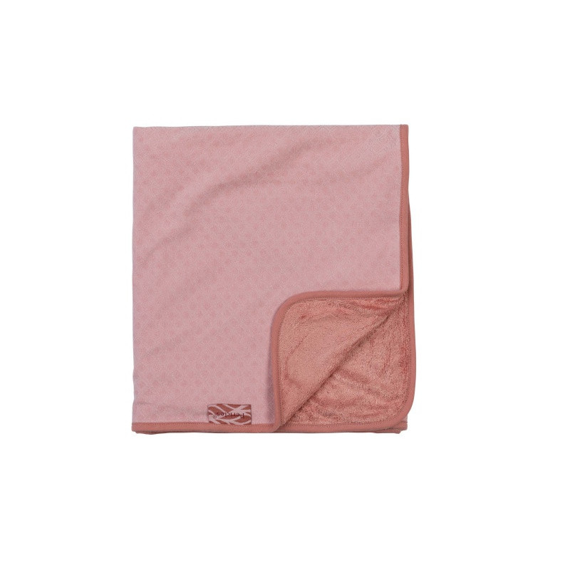 Couverture de berceau 75x100cm PERICLES Blush square