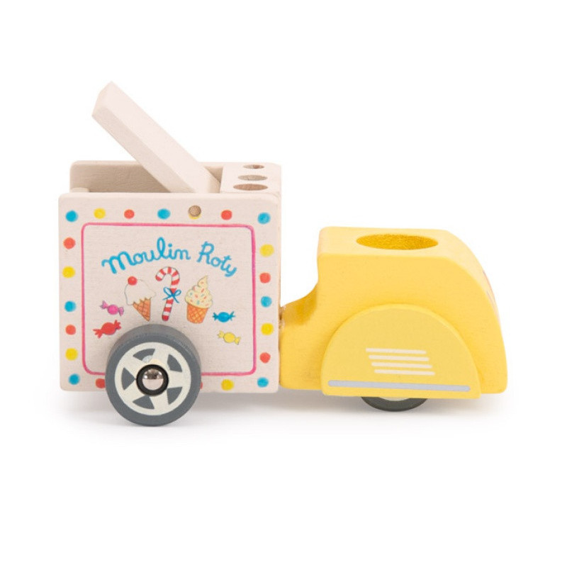 Triporteur du glacier MOULIN ROTY La grande famille