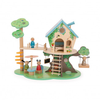 Cabane dans les arbres MOULIN ROTY La grande famille