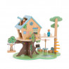 Cabane dans les arbres MOULIN ROTY La grande famille