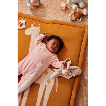 Doudou Veloudoux® Girafe Tiga NOUKIES Tiga, Stegi & Ops