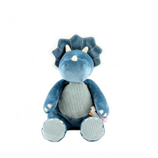 Peluche Small Dino Ops Bleu NOUKIES Tiga, Stegi & Ops
