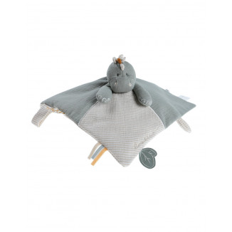 Doudou coton bio Dino Stegi NOUKIES Tiga, Stegi & Ops