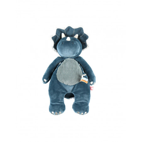 Peluche Small Dino Ops Bleu NOUKIES Tiga, Stegi & Ops