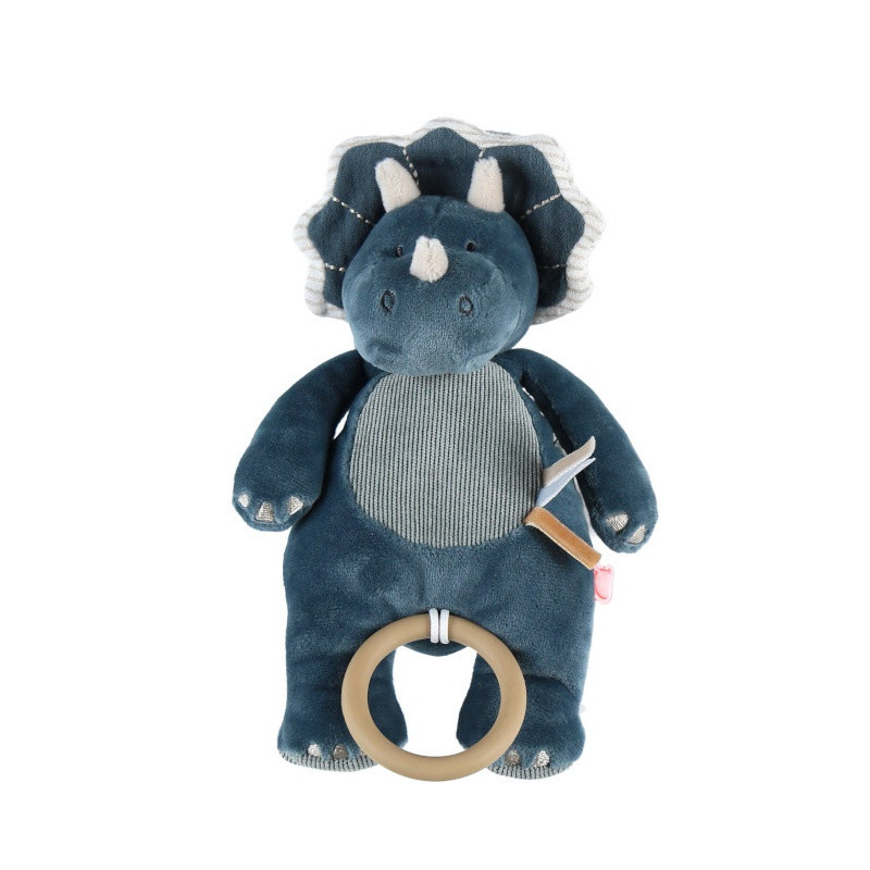 Peluche mini-musicale Dino Ops NOUKIES Tiga, Stegi & Ops