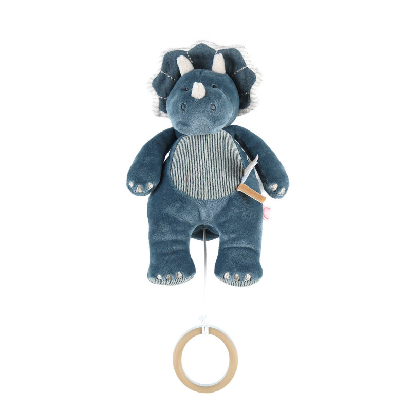 Peluche mini-musicale Dino Ops NOUKIES Tiga, Stegi & Ops