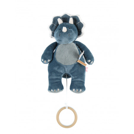 Peluche mini-musicale Dino Ops NOUKIES Tiga, Stegi & Ops