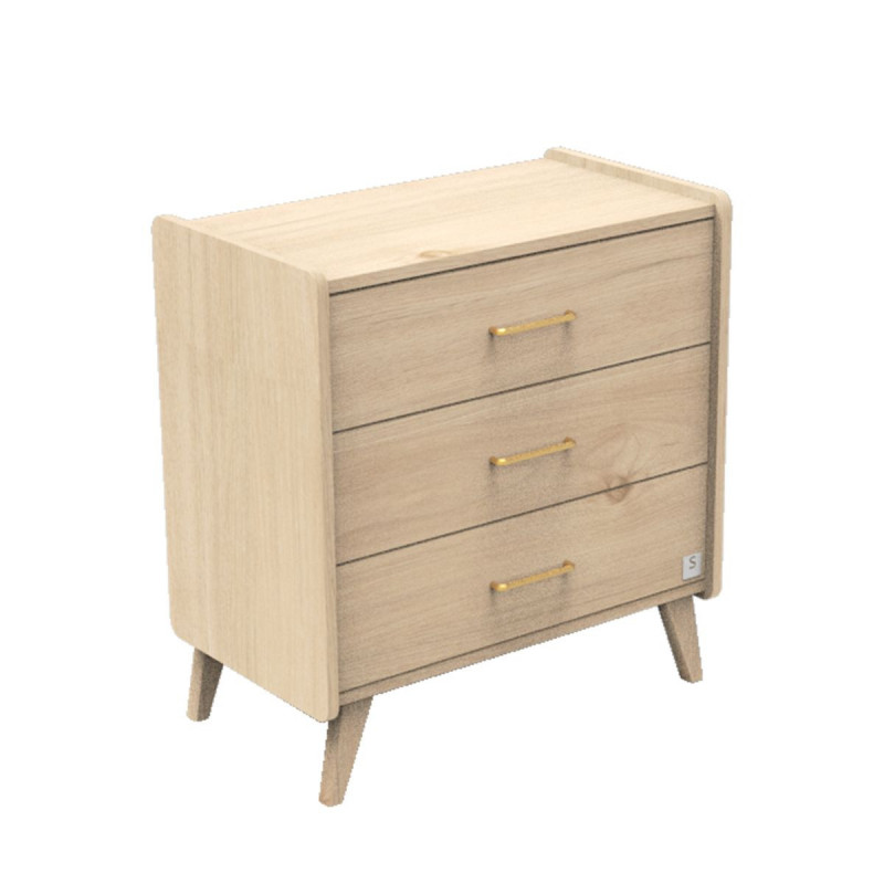 Chambre Trio avec lit 70x140 et armoire SAUTHON Arty
