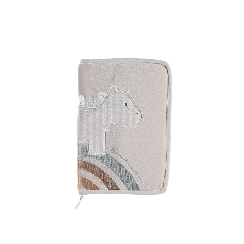 Protège-carnet de santé Dino NOUKIES Tiga, Stegi & Ops