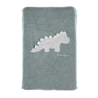 Matelas à langer avec housse Dino vert NOUKIES Tiga, Stegi & Ops