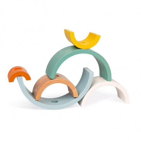 Tortue arc en ciel Sweet Cocon JANOD