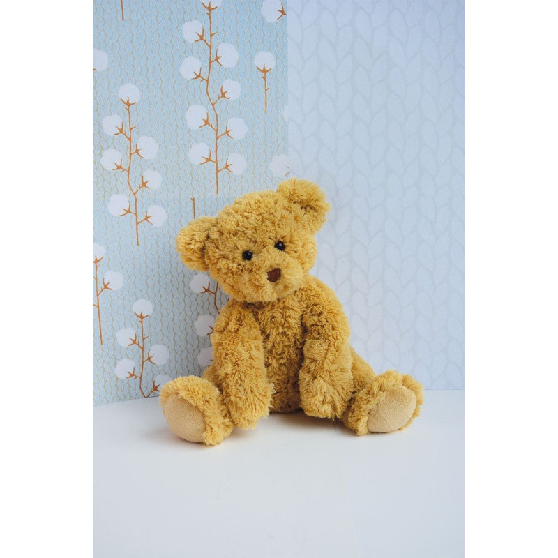 Ours en peluche Vintage 34 cm HISTOIRE D'OURS Beige