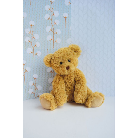 Ours en peluche Vintage 34 cm HISTOIRE D'OURS Beige