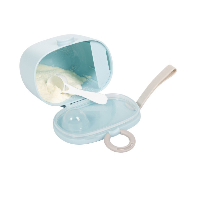Boite poudre de lait nomade BO JUNGLE Bleu