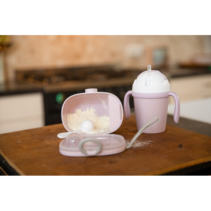 Boite poudre de lait nomade BO JUNGLE Rose